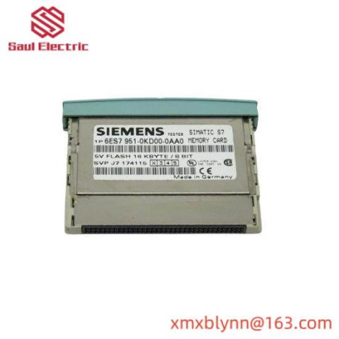 Siemens 6ES7 951-0KD00-0AA0 Flash Memory Module - Advanced Industrial Storage Solution