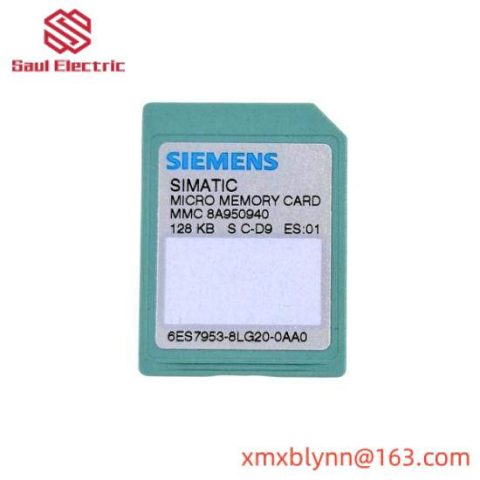 Siemens 6ES7 953-8LG20 Micro Memory Card, S7 Series, Control Module