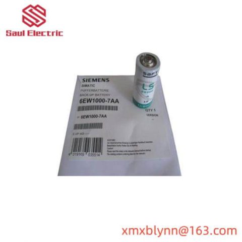 Siemens 6EW1000-7AA: Advanced Lithium Backup Battery SNR for Industrial Automation