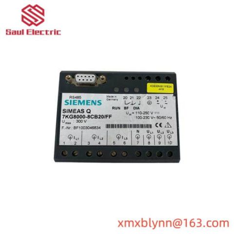 SIEMENS 7KG8000-8AB20/FF Ff Profibus Module