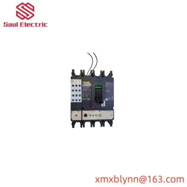 Square D LJF46400CU31X High-Power Circuit Breaker, Clean and Efficient Design