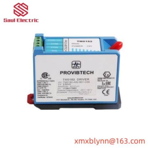 Bently Nevada TM0182-A50-B01-C00 Extension Cable, Advanced Machine Protection Solutions