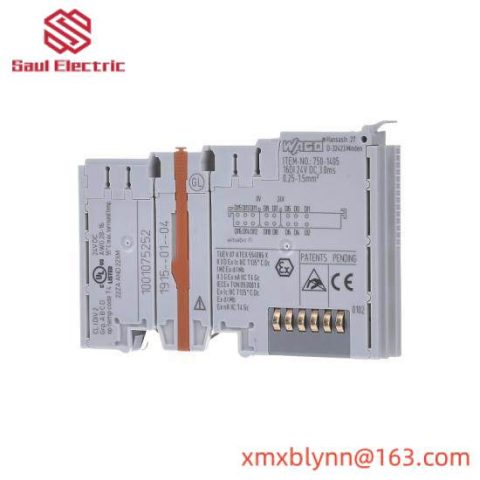 WAGO 750-1405: 16-Channel Digital Input Module, Advanced Control Solutions