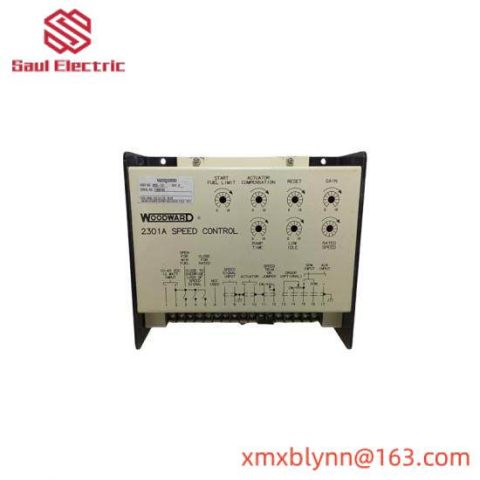 Woodward Inc 9905-131 Speed Control Module, Advanced Engine Management for Industrial Applications