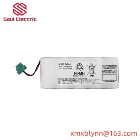 Yokogawa S9400UK 6V Battery Pack Assembly, for Industrial Automation Control