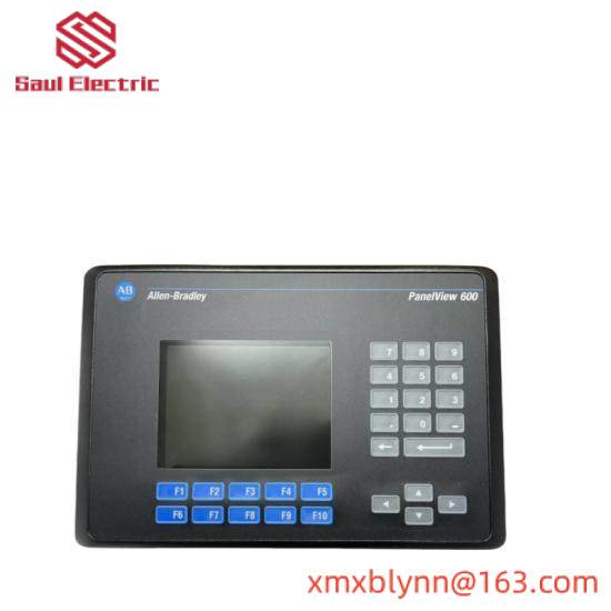 Allen-Bradley 2711-K6C16 PanelView 600 Color Keypad RS-232 (DF1) AC