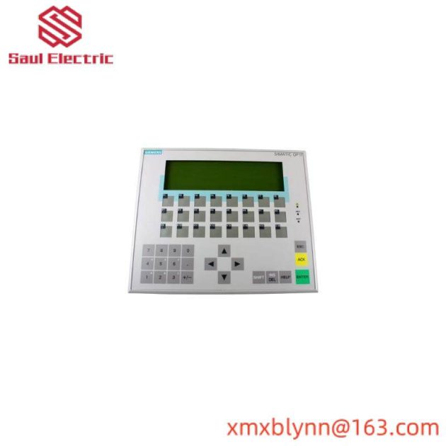 SIEMENS 6AV3617-1JC30-0AX1 Operator Panel: Industrial Control Solution for Enhanced Efficiency