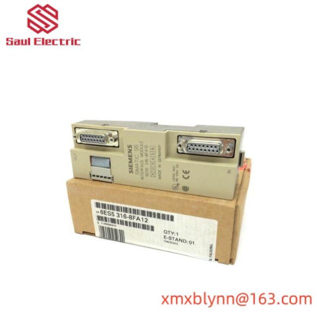 SIEMENS 6ES5316-8FA12 - Advanced IM316F Interface Module for Efficient Control Systems