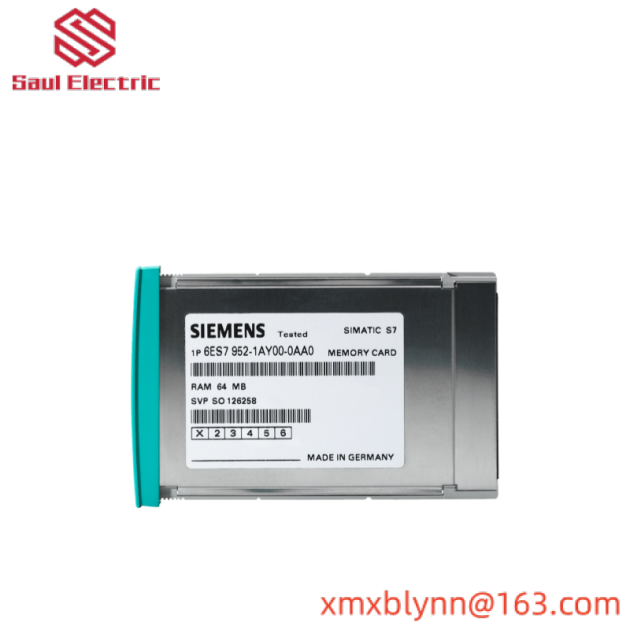 SIEMENS 6ES7952-1AH00-0AA0 RAM MEMORY CARD for Industrial Control Systems