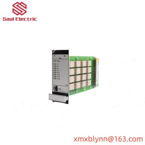 EMERSON A6740/10 - 16-Channel Output Relay Module, Industrial Automation