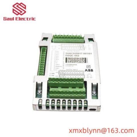 ABB DSQC652 3HAC025917-001/01 Industrial I/O Unit