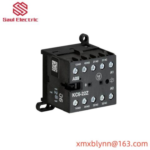 ABB KC6-22Z Mini Contactor Relay for 24VDC Control Applications