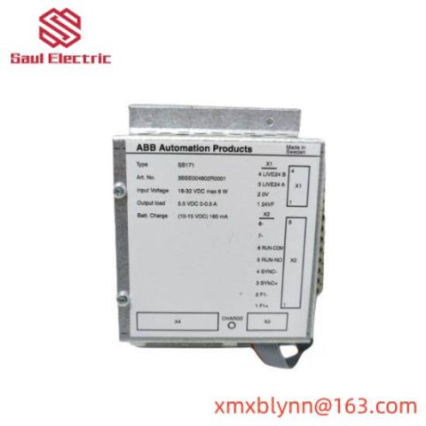 ABB SB171 - 3BSE004802R0001 Power Supply Module