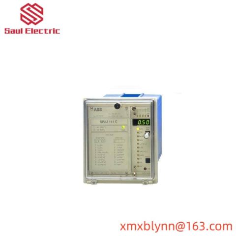 ABB SPAJ141C - Combined Overcurrent and Earth-Fault Relay, for Industrial Control Systems