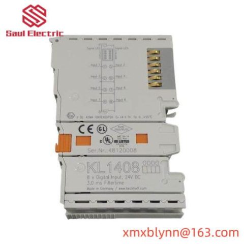 Beckhoff KL1408 Digital Input Terminal: Precision, Reliability in Automation Solutions