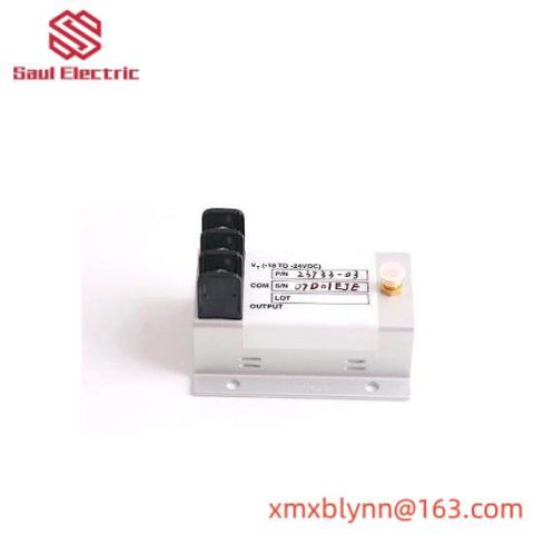 Bently Nevada 23733-03: Precision Control Module for Industrial Automation