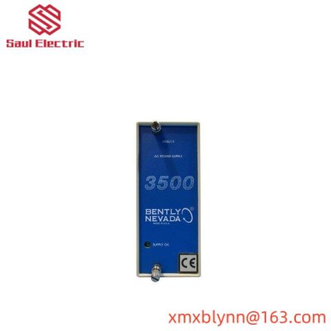 Bentley Nevada 3500/15-05-00 Power Supply, Industrial Control Solutions