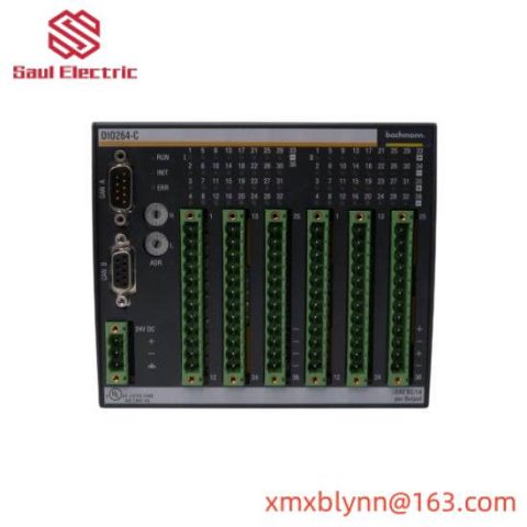 Bachmann DIO264-C: High-Performance Digital Input/Output Module
