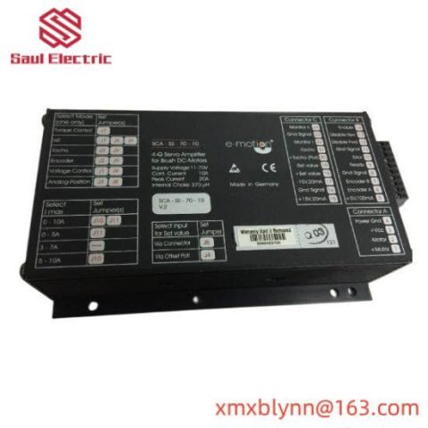 E-motion SCA-SS-70-10 Servodrive - High-Power Drive for Industrial Applications