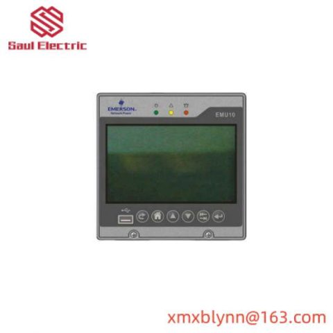EMERSON EMU10 DC Monitor Module - Precision Control, Unmatched Reliability