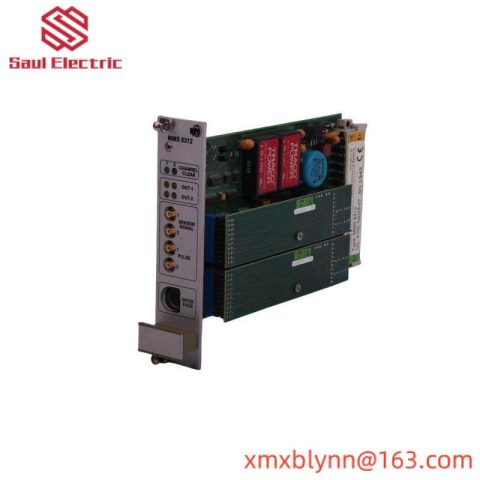 Emerson MMS6312 Dual Channel Rotational Speed Monitor - Precision Monitoring for Industrial Control Systems