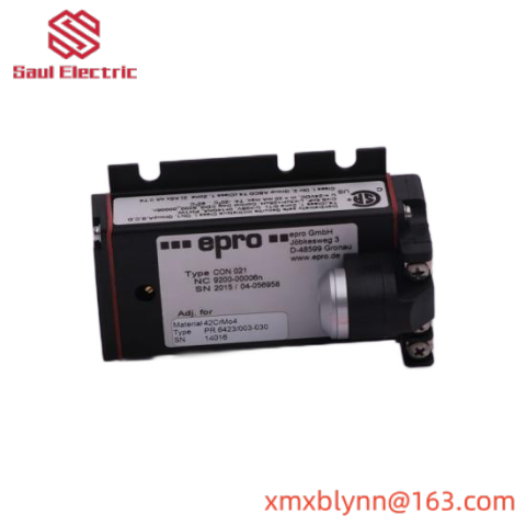 Emerson PR6424/013-140 CON021: Precision Control Module for Industrial Automation