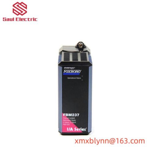 FOXBORO FBM237 P0914XS: Advanced Channel Isolated Output Interface Module for Industrial Automation