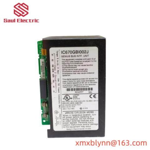 GE FANUC - IC670GBI002J Industrial Control Module