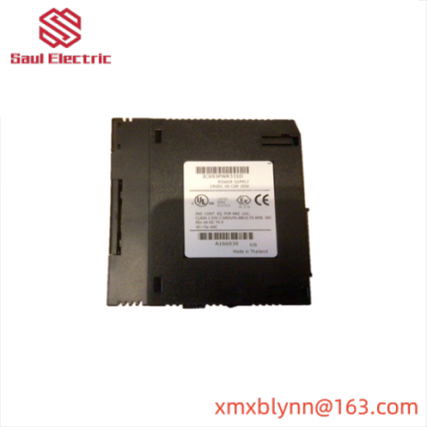 GE FANUC IC693PWR331D: High-Performance Power Supply for Industrial Automation