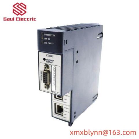 GE IC695ETM001-CD Ethernet Interface Module, High-Speed Networking for Industrial Automation