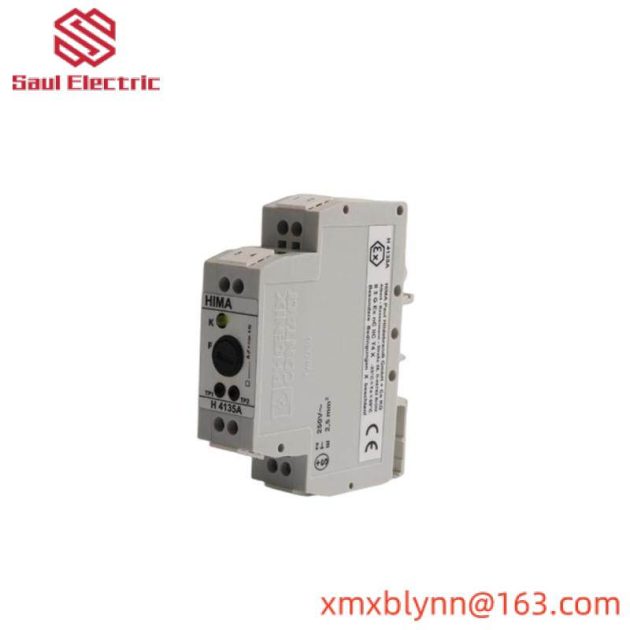 HIMA H4135A Terminal Case: Advanced Control Solution for Industrial Automation
