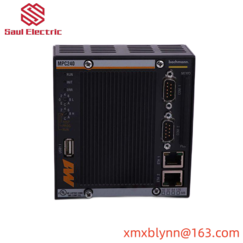 Bachmann MX213 MX200 Processor Module with 512MB Card