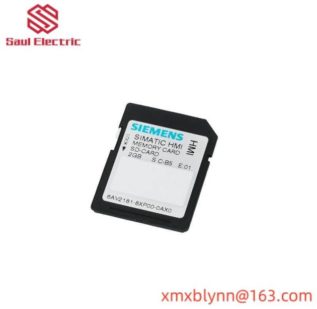 SIEMENS SIMATIC SD Memory Card 6AV2181-8XP00-0AX0, Compact Industrial Storage Solution