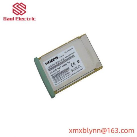 Siemens 6DS2410-0XX00-0XA0: Advanced Memory Card for Industrial Automation
