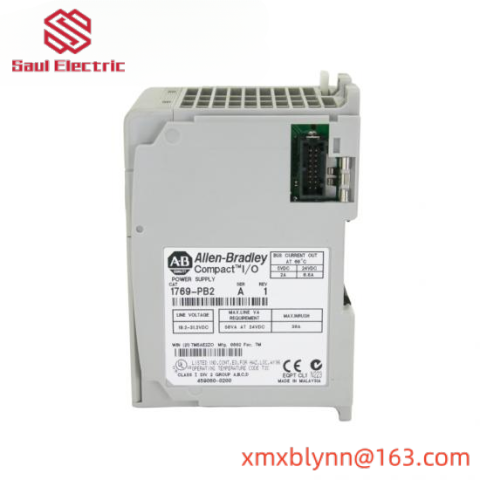 Allen Bradley 1769-PB2 Power Supply Module, DC Input, 19.2-31.2V Range