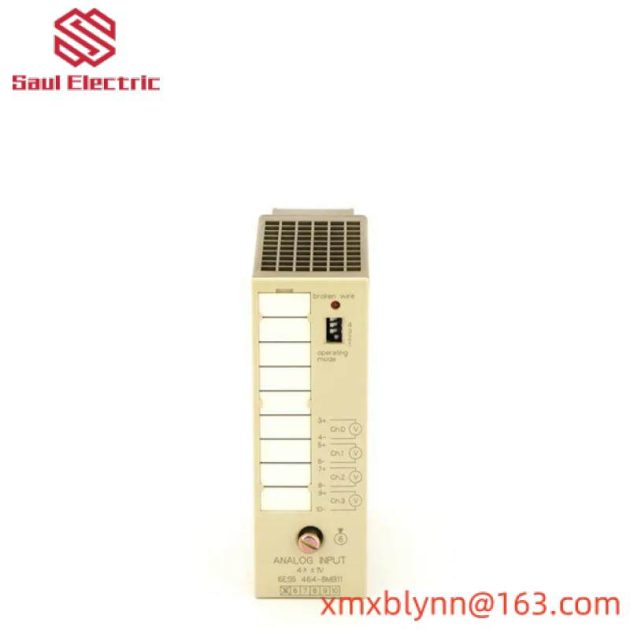 SIEMENS 6ES5464-8MB11 Analog Input Module for Industrial Automation