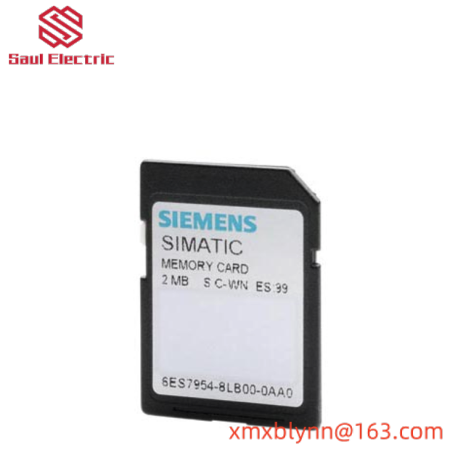 SIEMENS 6ES7954-8LB00-0AA0 Memory Card for Industrial Control Systems