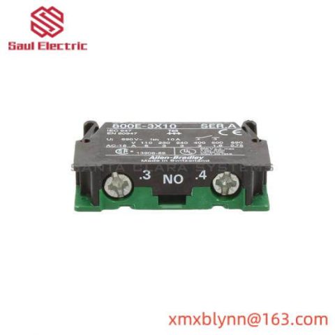 Rockwell Automation 800E-3X10 Contact Block, Industrial Control Systems, Electronics
