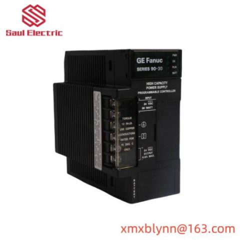 GE IC693PWR331 Industrial Power Supply, Designed for Superior Reliability