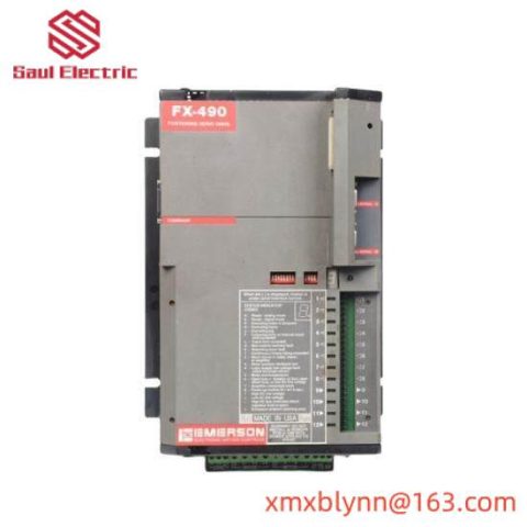Emerson DeltaV FX490 Servo Driver - High Precision Control for Industrial Automation, 200 Characters