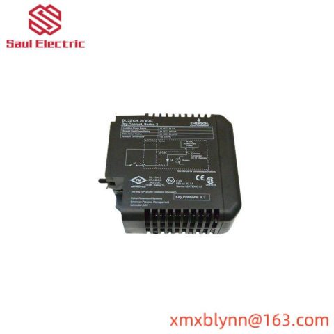 EMERSON KJ3222X1-EA1 Input Module: Precision Control for Industrial Automation