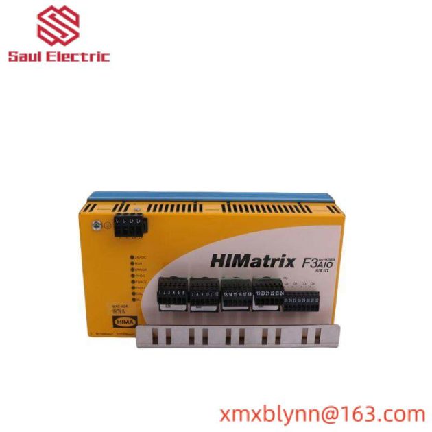 HIMA F3 AIO 8/4 01 F3AIO8/401 HIMatrix Safety-Related Controller - Precision Control for Industrial Safety Environments