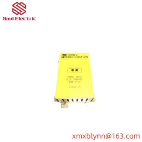 FORNEY RM DR6101E: Dual Range Flame Amplifier - Reliable Industrial Flame Detection Solution