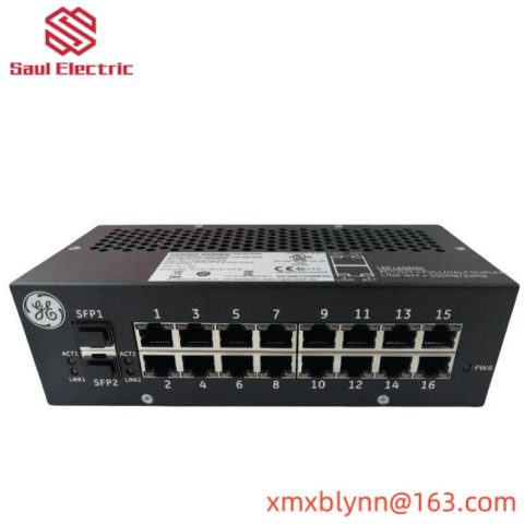 GE IS420ESWBH1A: Industrial Ethernet Switch for Mark VIe Series