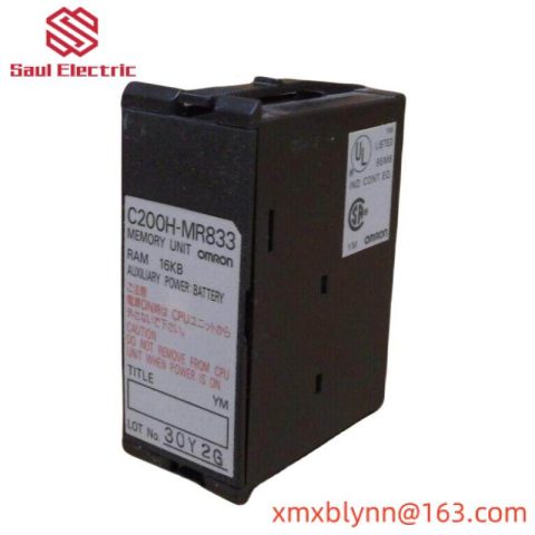 OMRON C200H-MR833: Memory Module Cartridge, Industrial Automation Solutions