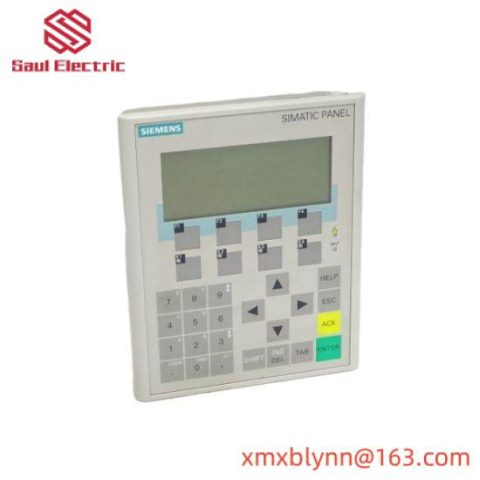 Siemens 6AV6641-0CA01-0AX0 SIMATIC Operator Panel: Control Center for Industrial Automation