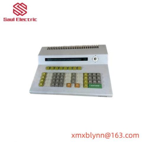 Siemens 6DS3305-8AA: Industrial Process Control Keyboard, Expertly Designed for Manufacturing Efficiency