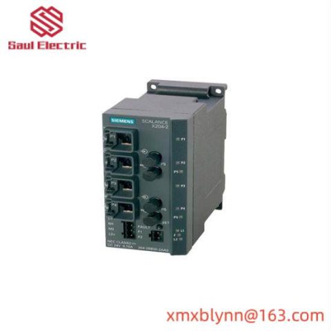 SIEMENS SCALANCE X204-2 IE Switch, High-Performance Industrial Networking