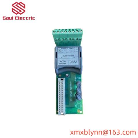 ICS TRIPLEX T9851 Analogue Output Module, Control & Automation Solutions