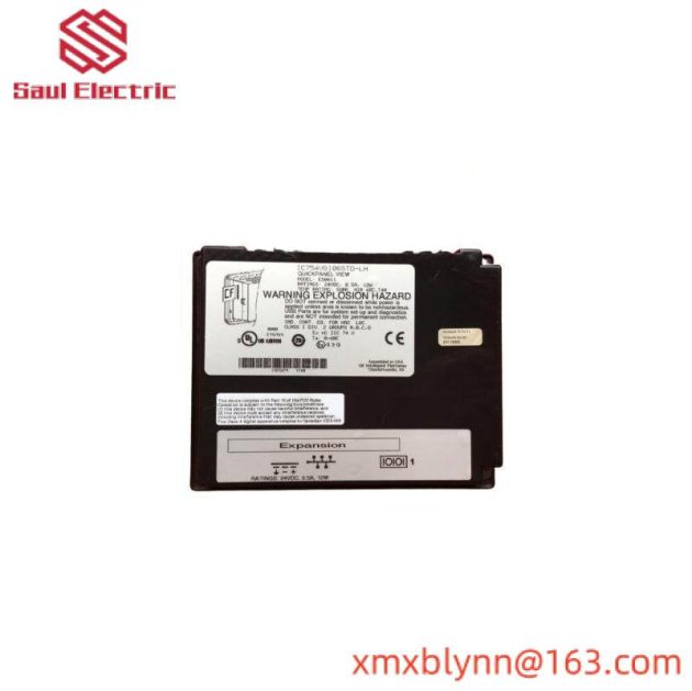 GE IC754VGI06STD Operator Interface Module, Advanced HMI Solutions